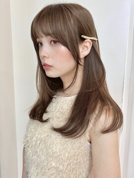 ローネス ギンザ(LONESS ginza) レイヤーカット×くすみベージュで柔らかな質感ヘアー♪