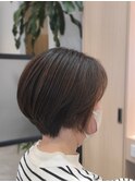 前下がりショートボブ