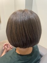 シー 浜松三方原店(She)&nbsp;ボブ 白髪ぼかしオリーブベージュ30代、40代、50代