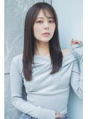 艶髪ストレートヘア