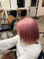 h 鳥大前&nbsp;ブリーチカラー