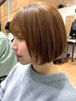 アイウィル(Ai WilL)&nbsp;ミルクティーベージュ ミニボブ マッシュ ブリーチカラー