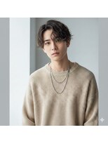 チャチャブラン(cha-cha Blanc)&nbsp;ニュアンスウェーブ × センターパート