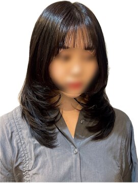 シャンスヘアアンドスパ 浦和(CHANCE hair&spa) レイヤーミディアム