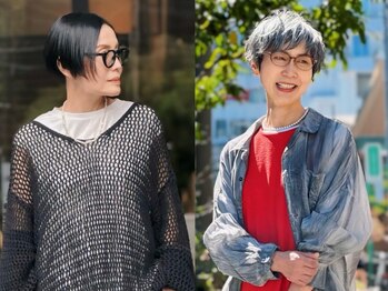 ザ プラチナムエイジ(the platinum age)の写真/小顔も、頭の形の美しさも、扱いやすさも、持ちの良さも独自技術の骨格補正カット。（reframecut)