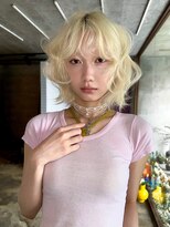 クリーム(CREAM)&nbsp;ハイトーンが可愛い♪レイヤーボブ♪