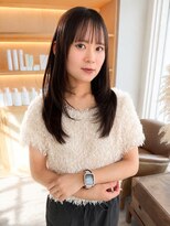 ユラギ フロム ユイマァル 倉敷(YURAGI from YUIMARL)&nbsp;倉敷レイヤーカット20代30代40代ブラウンカラー髪質改善
