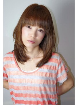 クルヴァ(curva) ストレートレイヤー【下北沢美容室　curva】