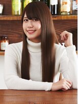 フラミューム(flammeum)&nbsp;ツヤサラで上司ウケ☆ミルキーベージュロング☆【平塚】