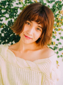 アンジェリコ 蒲田東口店(Angelico) マッシュバング×ハネ感ボブ