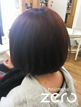 ヘアメイクゼロ 坂戸駅前店(hairmake zero) ゼフィラム　ティンントバー　ベリーベリーピンク