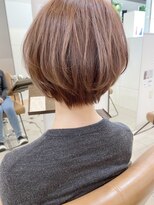 ソワンドゥブレス 大日店 (soin de brace)&nbsp;○ハンサムショート×ピンクベージュ