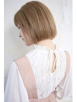 アール 北千住店(ar) ぷつっとストレートボブ/ミニボブ/ミルクティーベージュ[北千住]