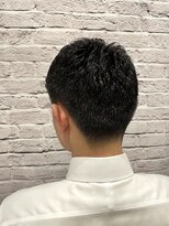 グレイスフル バーバープラチナム 六本木店(Graceful Barber platinum)&nbsp;ビジネスマン/ショート/刈り上げ/アップバング/スーツ/短髪/黒髪