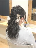 ☆結婚式ネオハーフアップ☆