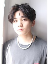 アントワープトーキョー(antwerp TOKYO)&nbsp;『力石サトシ』波巻き束感ショートツーブロックマッシュ