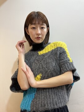 エクリボンヌ(equri bonne) 【目黒】ぱつっとボブ