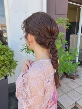 バルス(BLS) 結婚式・二次会・ヘアセット ヘアアレンジ・大人可愛い・浴衣