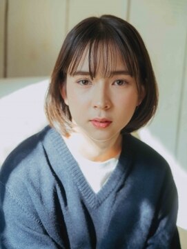 キングスベリー(Hair Relaxation King's Berry) 前上がりボブ