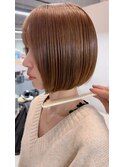 艶カラー　compact bob×beige