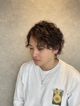 リム(LIM) マッシュウルフ/ツイスパ/メンズパーマ