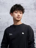 エース 中野(Ace)&nbsp;ツーブロックスパイラルパーマ中野<MEN'S/中野/バーバー>