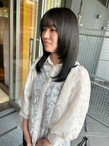 クーヘアー(coohair)&nbsp;フェイスレイヤー×セミロング