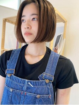 スガタ(SUGATA)の写真/ナチュラルに馴染む【SUGATA】の髪質改善で扱いやすい髪に。縮毛矯正では出せない自然派ストレート！