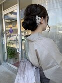 アースカラーでオシャレ浴衣style