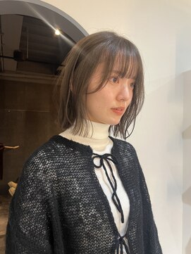 エハプラスマウナ(Eha+MAUNA) オリーブカラー/結べるボブ