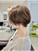 レディースパーママロンカラーショート