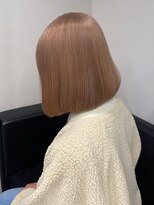 ベレーザ 渋谷(BELEZA)&nbsp;11761艶髪ホワイトブロンド韓国タンバルモリボブマロンベージュ