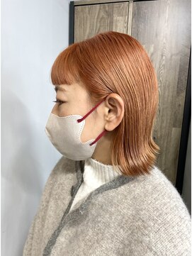 ヴースヘアデザイン(vou's hair design) オレンジベージュ
