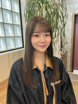 ナインスフロア(9NINTH FLOOR) オリーブグレージュ/透明感カラー/髪質改善トリートメント