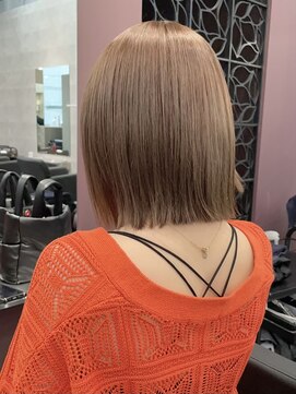 モダンメイド 四条烏丸(modern made) イメチェンホワイトブランド外ハネボブ美髪のススメワイドバング