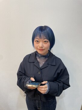 シャトン 中崎(chaton) ケアブリーチブルーカラー