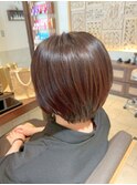 美シルエットな大人ショート
