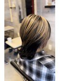 【ウルフcut】ローライト×インナー