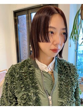 スロウ 代官山(Sraw) ステップカット ボブ