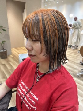 ヘアポケット スタイル店(HAIR POCKET) オレンジアンブレラ