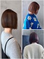 ラフィスヘアーヴィレ 福山店(La fith hair wille)&nbsp;ボブスタイルは骨格に合わせてまとまりよく！
