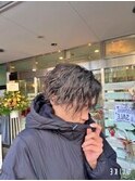 メンズパーマツイストスパイラルパーマメンズミディアム