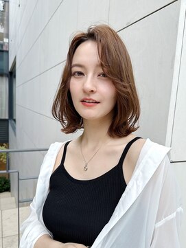 トルネード(TORNADO) レイヤーボブひし形ボブ前髪なし丸顔面長絶壁K20250728R