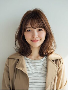 レリーオーファ 六甲(RelyOfa) 外ハネミディ