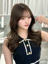 マウルルナ(MAEUL luna)&nbsp;レイヤーカット　韓国くびれヘア『MAEUL luna 桔川』