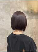 《タッセルボブ×アッシュブラウン》AKANE