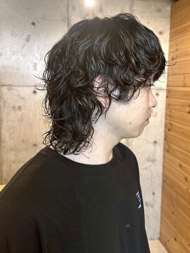 ウルフパーマ/メンズウルフ