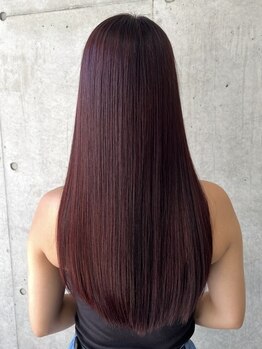 ルース(LOOSE)の写真/【GMT縮毛矯正】オリジナル縮毛矯正で優しい手触りのストレートヘア実現!毎日のヘアセットが簡単に◎