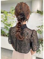 オーセンヘア(AUTHEN.HAIR)&nbsp;（mutsumi.）ふわふわ編みおろし*着物ヘアセットにも◎