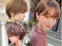 サンドシーン(sand scene)の雰囲気（表参道駅/ショート/ショートボブ/インナーカラー/ハイライト）